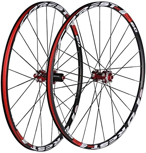 Mountain Bike Wheel : 26 / 27.5 Inch Wheel Mountain Bike, Trekking Bike Wheels Disc brake 7 8 9 1011 Speed (Color : A, Size : 26inch)