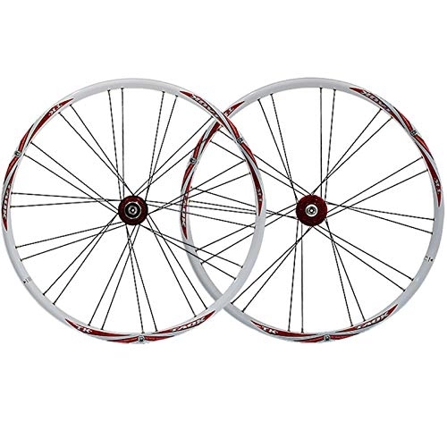 Mountain Bike Wheel : 26 Bike Wheelset For Mountain Bicycle Front Rear Set Double-layer Rim Quick Release Disc Brake Hub Cycling Wheel For 7, 8, 9 Speed