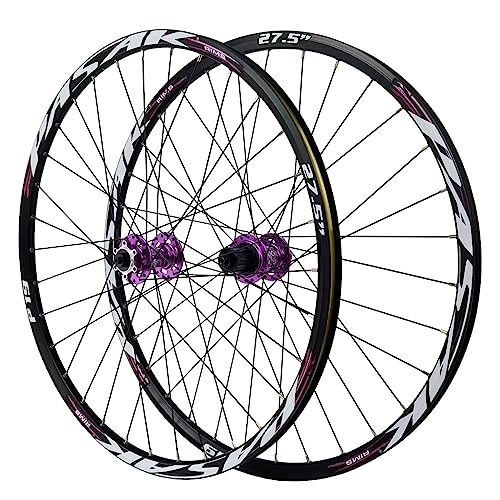 Mountain Bike Wheel : 26 Inch 27.5" 29 er MTB Bike Wheels, Aluminum Alloy Hybrid / Bike Hub Disc Brake Mountain Rim for 7 / 8 / 9 / 10 / 11 / 12 Speed