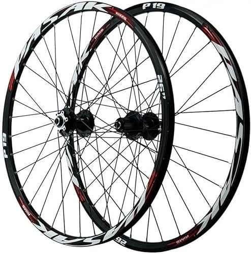 Mountain Bike Wheel : 26 Inch 27.5 Inch 29 Mountain Bike Wheels With Aluminum Alloy Sealed Bearings And Hybrid Wheels For 7-11 Speeds Wheelsets (Size : 29 INCH)