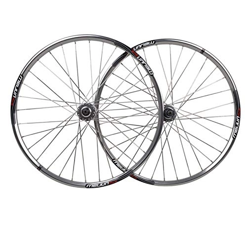 Mountain Bike Wheel : 26 Inch Mountain Bike Disc Brake Wheelset Bicycle Wheel Ball Hub Aluminum Alloy Rim 7 / 8 / 9 Speed Cassette Quick Release 32 Hole