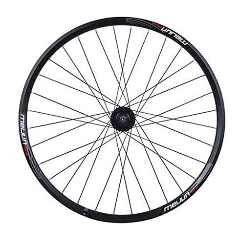 Mountain Bike Wheel : 26 Inch Mountain Bike Rear Wheel Quick Release V / disc Brake Cycling Wheels Spin Fly Wheels Double Wall Aluminum Rim 32 Hole (Black 26inch)