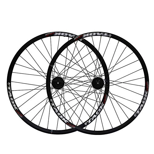 Mountain Bike Wheel : 26 Inch Mountain Wheel Set Bicycle 475 Six Nail Lock Disc Brake Double Wheel