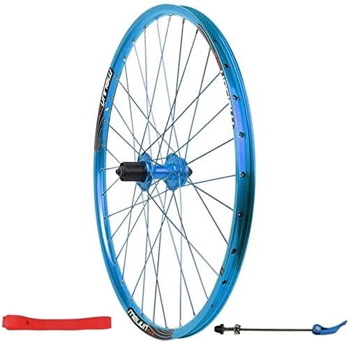 Mountain Bike Wheel : 26 Inch MTB Bike Rear Wheel, 32 Hole Double Wall Alloy Bicycle Rim Quick Release Disc Brake 7 8 9 10 Speed 1162g Wheel