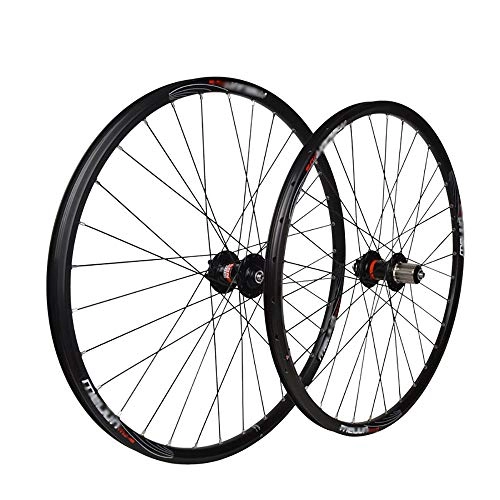 Mountain Bike Wheel : 26 Inch MTB Bike Wheel, Front / Rear WheelFour Palin Wheel / Disc Brake Ring / Aluminum Alloy Wheel / Bearing Hub / Disc Brake / Gift Original Quick Release