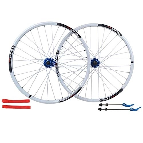 Mountain Bike Wheel : 26 Inch MTB Cycling Wheels, Mountain Bike Disc Brake Wheelset Quick Release Sealed Bearing 32 Hole 7 / 8 / 9 / 10 Speed