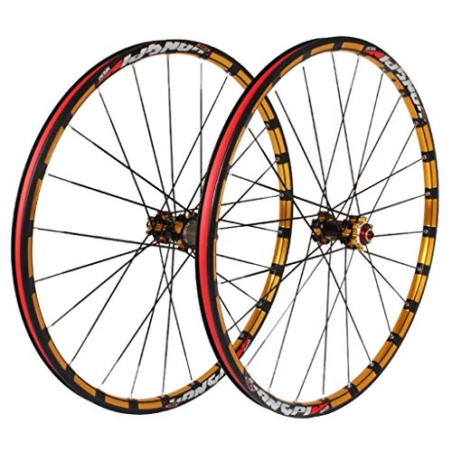 Mountain Bike Wheel : 26”Mountain Bike Wheels 8, 9, 10 speed Freewheel Disc Brake (Color : B)