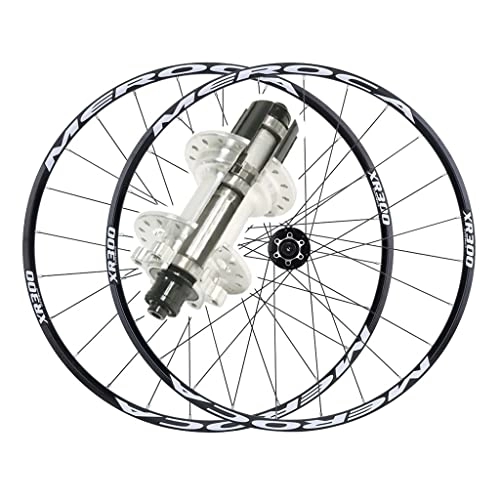 Mountain Bike Wheel : 26 u201d27.5 Inch MTB Bike Wheelset, Aluminum Alloy Hybrid / Mountain QR Rim Disc Brake 1685g Bicycle Wheels 5 Bearings Rear Wheels for 8 / 9 / 10 / 11 Speed