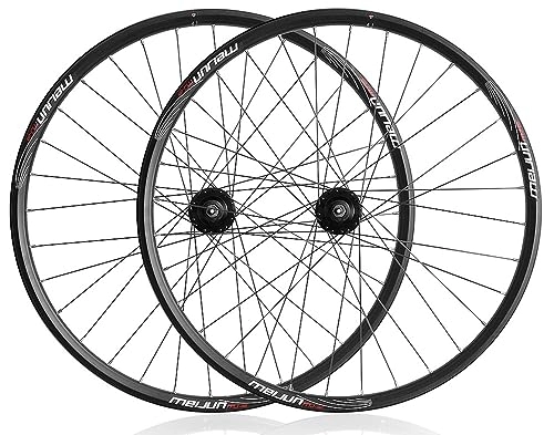 Mountain Bike Wheel : 27.5 / 29 Inch Mountain Bike Wheelset Disc Brake Ball Bearing Hub Suitable For 7-10 Speed Cassette Quick Release Wheel Set Front 100mm Rear 135mm Front / Rear Wheel 32H (Size : 29inch)