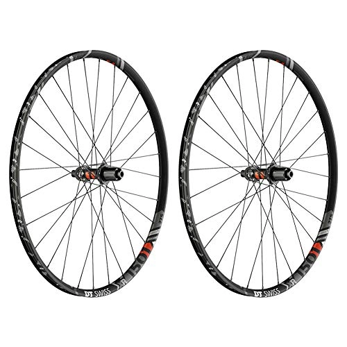 Mountain Bike Wheel : 27.5 Inch Bike Wheelset, DT Swiss mountain wheel set XR1501, Ultra-light vacuum, Arbre de godet avant 110 aprs 148