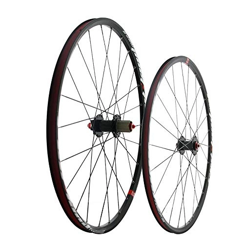 Mountain Bike Wheel : 27.5 Inch MTB Bike Wheel, Mountain Wheel Set Front And Rear 24 Holes, Front 2 Rear 5 Full Palin Carbon Shaft Hub CNC Tower Base Support 8-10 Speed Flywheel With Quick Release
