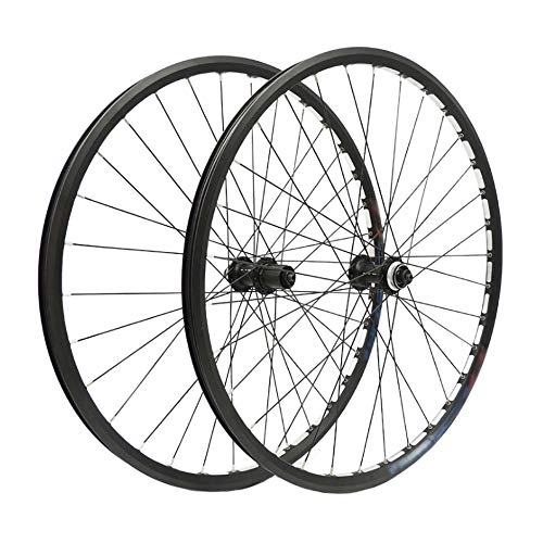 Mountain Bike Wheel : 27.5 Inches Bike Wheels Aluminium Alloy Double Wall Rim for Mountain Bike Road Bike, 7, 8, 9, 10 Speed Cassette Smooth / 27.5 inches