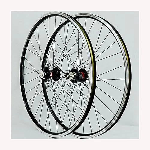 Mountain Bike Wheel : 29 Inch Mountain Bike Wheelset V-brake Disc Brake Dual-purpose Rims Sealed Bearing Hubs Support 8-12 Speed Cassette Quick Release Wheel Set (Color : B)