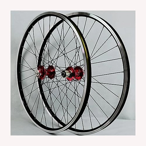 Mountain Bike Wheel : 29 Inch Mountain Bike Wheelset V-brake Disc Brake Dual-purpose Rims Sealed Bearing Hubs Support 8-12 Speed Cassette Quick Release Wheel Set (Color : C)
