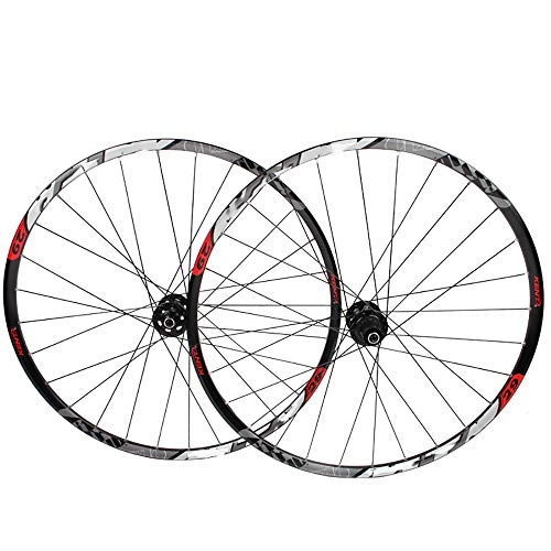 Mountain Bike Wheel : 29 Inch MTB Bike Wheel, Mountain Bike Wheel Quick Release / Barrel Shaft Interchangeable / Compatible With 7 / 8 / 9 / 10 / 11 Speed / Aluminum Cap Hook Spoke / Disc Brake