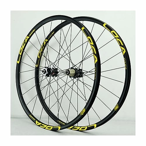 Mountain Bike Wheel : 29" Mountain Bike Wheelset Disc Brake Ultra-light Rims Made Of Aluminum QR Wheel Set Sealed Bearing Hubs Support 8-12 Speed Cassette (Color : D)