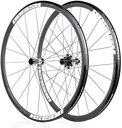 Mountain Bike Wheel : 700C Bicycle Wheelset, 30MM Aluminum Alloy MTB Rim Front Wheel Rear Wheel Disc Brake Fast Release Cycling Wheels 32H Palin Bearings