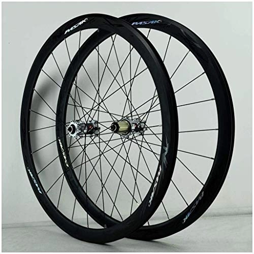 Mountain Bike Wheel : 700C MTB Bike Wheelset, Double Wall V-Brake Racing Bicycle 40MM 29 Inch Cycling Wheels Hybrid / Mountain 24 Hole 7 / 8 / 9 / 10 / 11 Speed