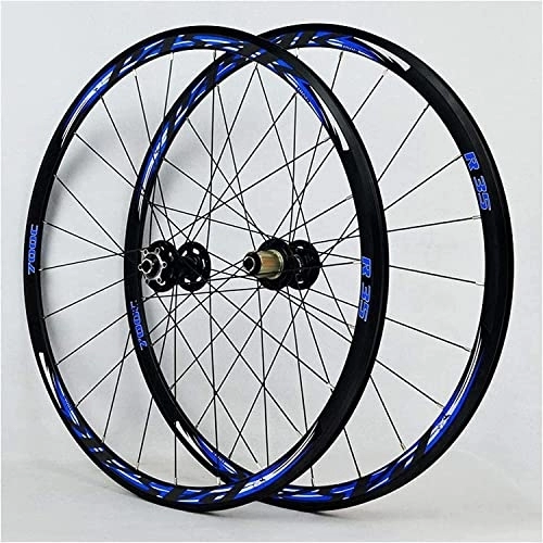 Mountain Bike Wheel : 700C Road Bike V-shaped Brake Wheel Set, 29 Inch Mountain Bike Disc Brake Wheel Disc Brake Rim Height 30mm