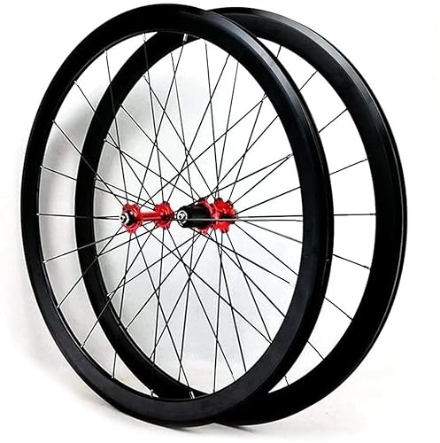 Mountain Bike Wheel : ABOVEHILL Bicycle wheels, 700C Wheelset, Carbon Fiber Road Bike Wheels 40mm Matte 20mm Width Suitable 7-12 Speed Cassette QR Mountain Bike Wheelset Wheel