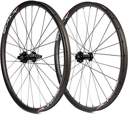 Mountain Bike Wheel : ACROS Enduro Race Carbon 29" TA15 X12 black 2018 mountain bike wheels 26