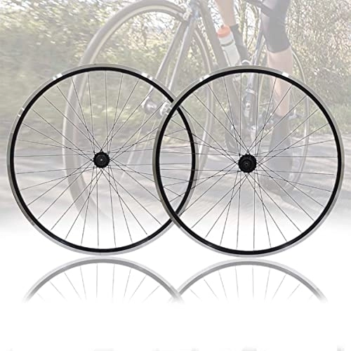 Mountain Bike Wheel : Asiacreate Quick Release Bike Wheelset 26'' Mountain Bicycle Front Rear Wheel Set V Brake Wheel 32-Hole Hub Fit 7 8 9 10 Speed Cassette (Color : Wheelset, Size : 26inch)