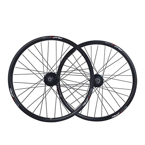 Mountain Bike Wheel : ASUD 20 inch Silver Rim Rear Wheel 406 small wheel group pure disc brakes respect wheel drum circle group, Black