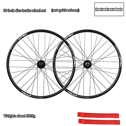 Mountain Bike Wheel : ASUD 20 inches MTB Wheel Set Disc brake split mountain bike wheel