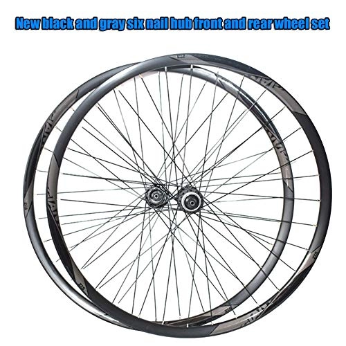 Mountain Bike Wheel : ASUD 27.5 Inch Bike Wheelset, Cycling Wheels Mountain Bike Disc Brake Wheel Set