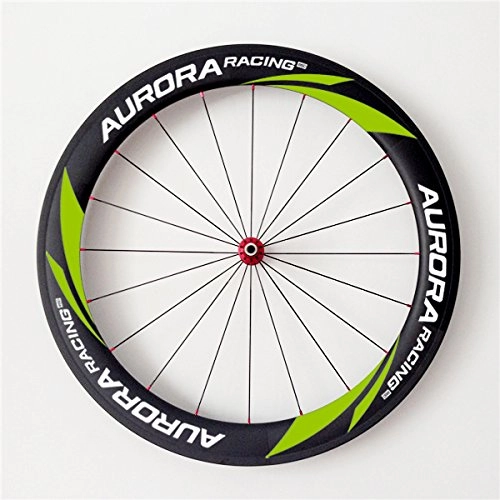 Mountain Bike Wheel : AURORA RACING Top Quality Chinese Clincher Carbon Bike Wheels 60C-23mm With Powerway Hubs