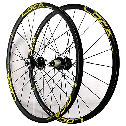 Mountain Bike Wheel : AWJ Bicycle Wheelset Mountain Bike Wheels 26 / 27.5 / 29in, 24H MTB Rim Disc Brake Ultralight Quick Release 8 / 9 / 10 / 11 / 12 Speed Wheel