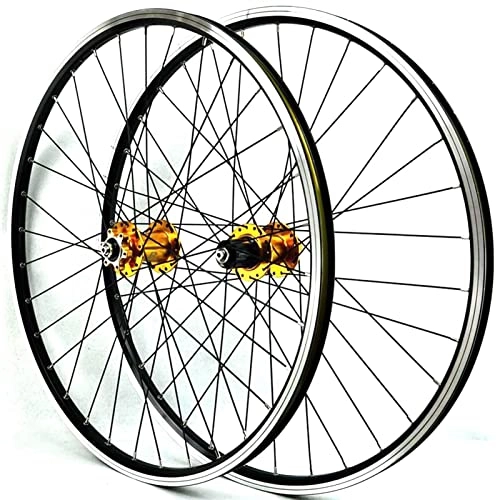 Mountain Bike Wheel : AWJ Bike Wheels Bike Wheelset 26 / 27.5 / 29 Inch Disc / V Brake Quick Release Mountain Cycling Wheels 32 Holes Fit for 7 / 8 / 9 / 10 / 11 / 12 Speed Cassette Freewheels