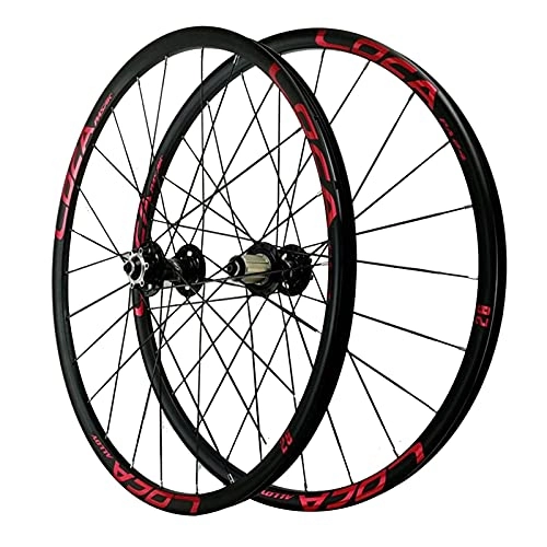 Mountain Bike Wheel : AWJ Bike Wheelset, 26 Inch Cycling Wheels Mountain Bike 4 Bearing 8 / 9 / 10 / 11 / 12 Speed Quick Release Wheel
