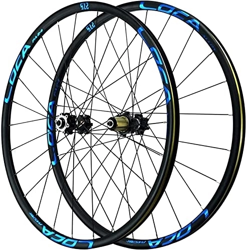 Mountain Bike Wheel : AWJ MTB Bike Wheelset 26 27.5 29 Inch, Quick Release Disc Brake Cycling Wheels Sealed Bearing Hub 24 Hole 7-11 Speed Cassette Wheel