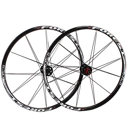 Mountain Bike Wheel : AZUOYI 26 / 27.5-Inch Mountain Wheel Set, Six-Pointed Star 120 Ring 5 Palin Hub, 24H, 8-11 Speed, A, 26