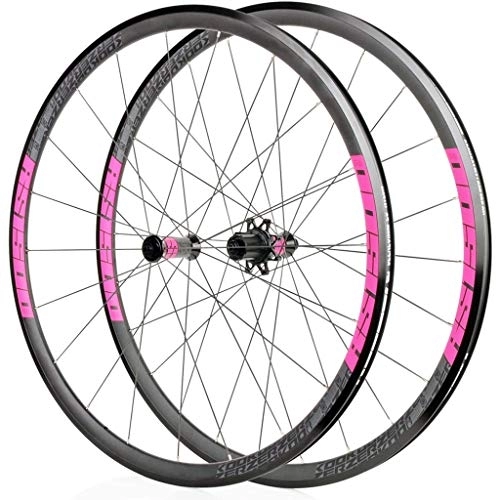 Mountain Bike Wheel : Bicycle Wheelset, Mountain Wheel Set 700C Aluminum Alloy Quick Release Version Peilin Before 2 After 4 Suitable for Bicycles Bike Front Wheel Rear Wheel, E-700C