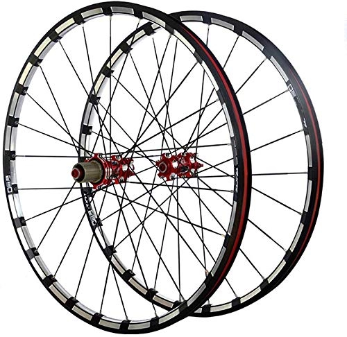 Mountain Bike Wheel : Bike Wheel Set 26 Inch Carbon Fiber MTB Mountain Bike Bicycle Wheel Set Ultra Light Alloy Rim Carbon Hub Wheels Wheelset Rims, Black-26 Inch