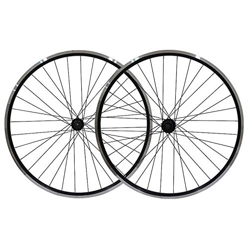 Mountain Bike Wheel : Bike Wheels Mountain Bike Wheelset Aluminium Alloy Double Wall Rim V Brake, 32 Spokes Front Wheel Rear Wheel Effortless / 26 inches / C
