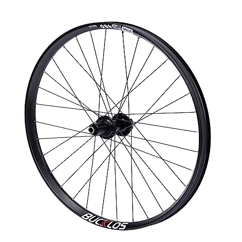 Mountain Bike Wheel : BUCKLOS 27.5 inch Thru Axle Boost MTB Wheelset, Rear 12 * 148mm Disc Brake Mountain Bike Wheel, AL6061 32H 1.9 / 2.5 Double Wall Clincher Dual, Fit 8 9 10 11 Speed Cassette XC AM DH…