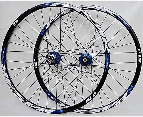 Mountain Bike Wheel : BUYAOBIAOXL Wheels Mountain Bike Wheelset Wheel Disc Brake MTB Bike Wheel Set 26 Inch 27.5 Inch 29 Inch Card Wheel Mountain Bike (Color : #4, Size : 27.5inch)