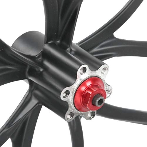 Mountain Bike Wheel : Casette Wheel Set, Quick Release Professional Black DIY Installation Disc Brake Wheel for Mountain Bike