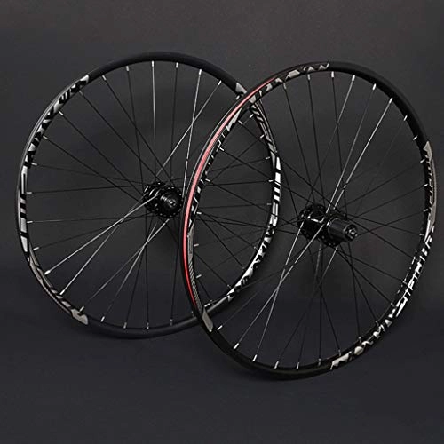 Mountain Bike Wheel : CDSL 26 Inch Mountain Bike Aluminum Alloy Wheel Set 7-11 Speed Freewheel Disc Brake