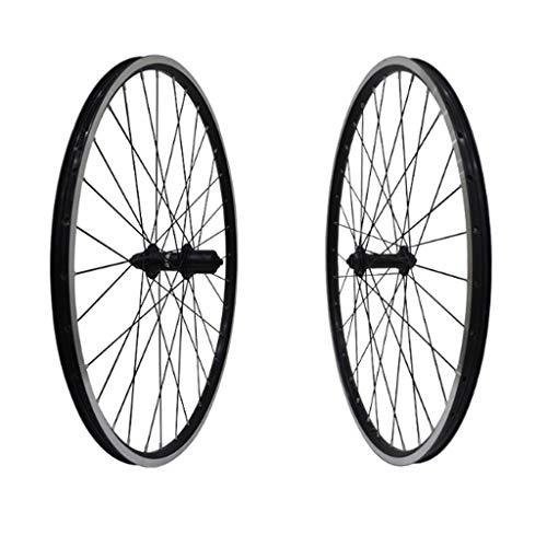 Mountain Bike Wheel : CDSL 26 Inch Mountain Bike Wheel Set Double Wall V Section Loose Bead Hub 1 Pair