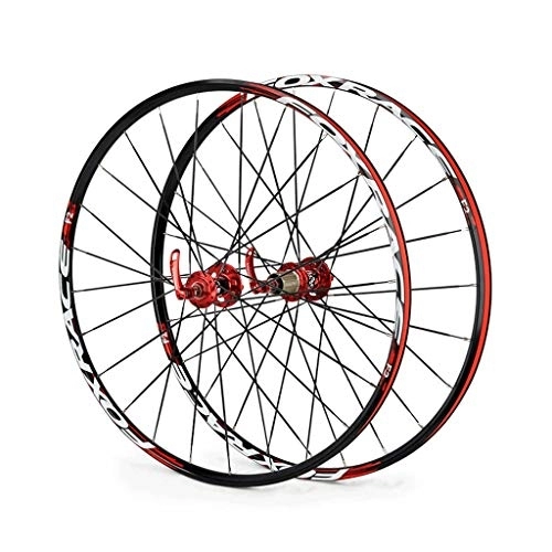 Mountain Bike Wheel : CHICTI 27.5 / 26" Mountain Cycling Wheels, Quick Release Disc Rim Brake Sealed Bearings MTB Rim 8 / 9 / 10 / 11 Speed Outdoor (Color : A, Size : 27.5inch)