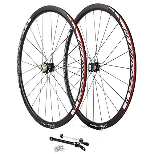 Mountain Bike Wheel : CHP 29 Inch Bicycle Front Rear Wheelset, Mountain Bike Wheel Double Wall Alloy Cycling MTB-Rim Disc Brake 24H Quick Release 4 Palin Compatible 8 9 10 11 Speed