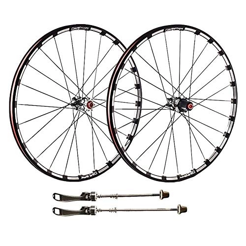 Mountain Bike Wheel : CHP Bicycle Wheel 26 27.5 In MTB Bike Wheel Set Double Wall Alloy Rim First 2 Rear 5 Palin Quick Release Disc Brake 7 8 9 10 11 Speed (Color : B, Size : 29inch)