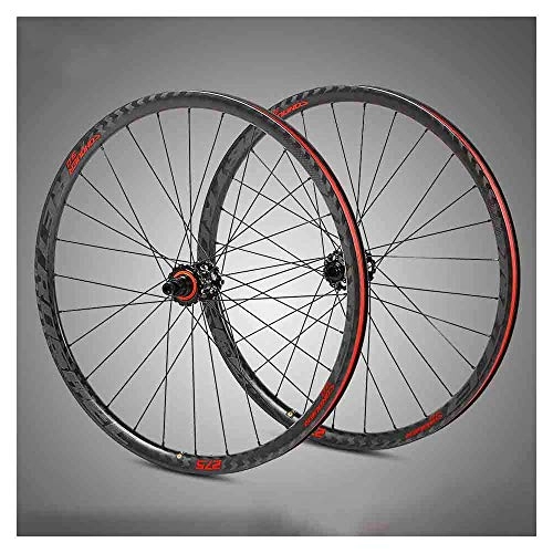 Mountain Bike Wheel : CHP Bicycle Wheelset Ultralight Carbon Fiber Mountain Bike Wheels for 29 / 27.5 Inches, Fast Release Disc Brake Hybrid 28H Suitable for SRAM 11 12 Speed XD Cassette Housing (Color : 29in)