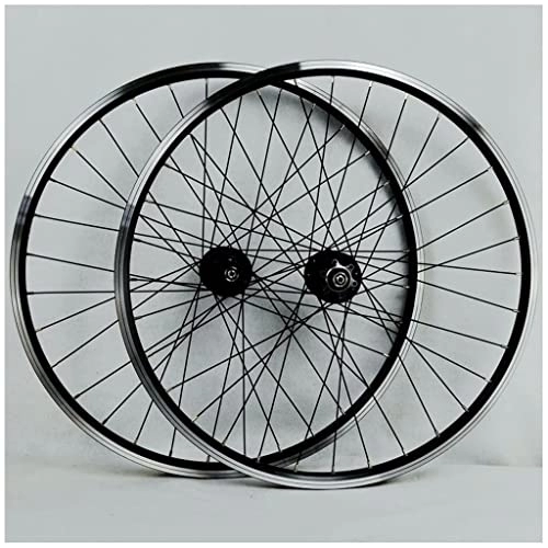Mountain Bike Wheel : cvhtroe MTB Bike Wheels 26 / 27.5 / 29 Inch Double Wall Aluminum Alloy V Brake Hybrid / Mountain Rim Wheelset for 7 / 8 / 9 / 10 / 11 Speed Disc Brake