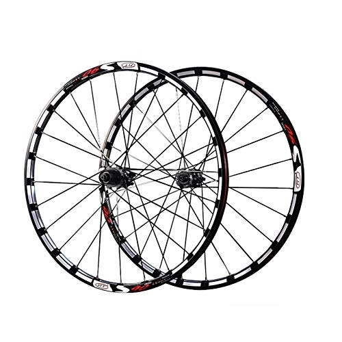 Mountain Bike Wheel : Cycling Wheel Set, Bike Wheel 26 Inches, 27.5 Inches Peilin Before 2 After 5 Compatible with 7 / 8 / 9 / 10 / 11 / Speed Suitable for Bicycles Mountain Wheel Set Red, 27.5 inch