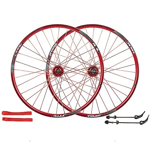 Mountain Bike Wheel : DHMKL 26 Inches MTB Bike Wheel, Disc Brake Wheel Set / 100mm Before Gear Opening And 135mm After Gear Opening / Support 7-8-9-10 Speed / Support Tires Between 26 * 1.35-2.35
